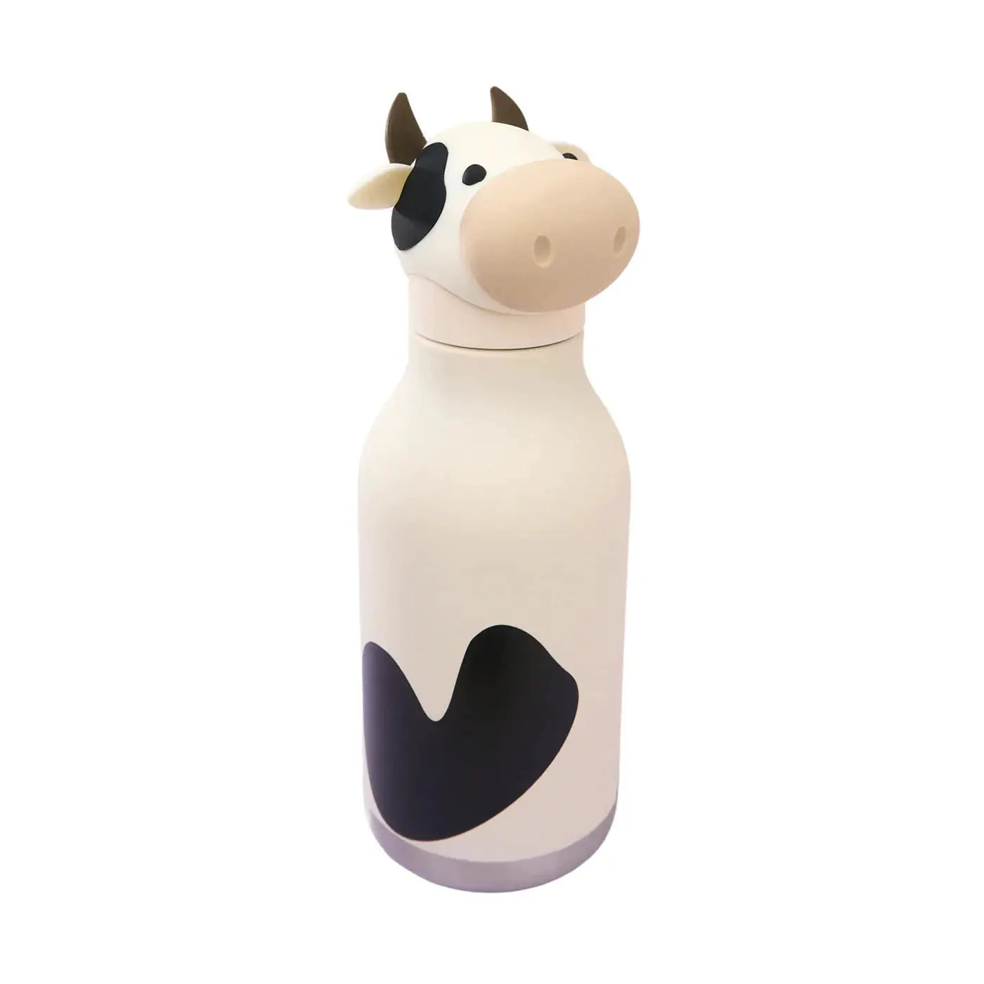 Asobu Bestie Trinkflasche Kuh 460 Ml Doppelwandig Edelstahl Mit Soft Touch Oberfläche Und Auslaufsicherem Silikonhalm by Asobu