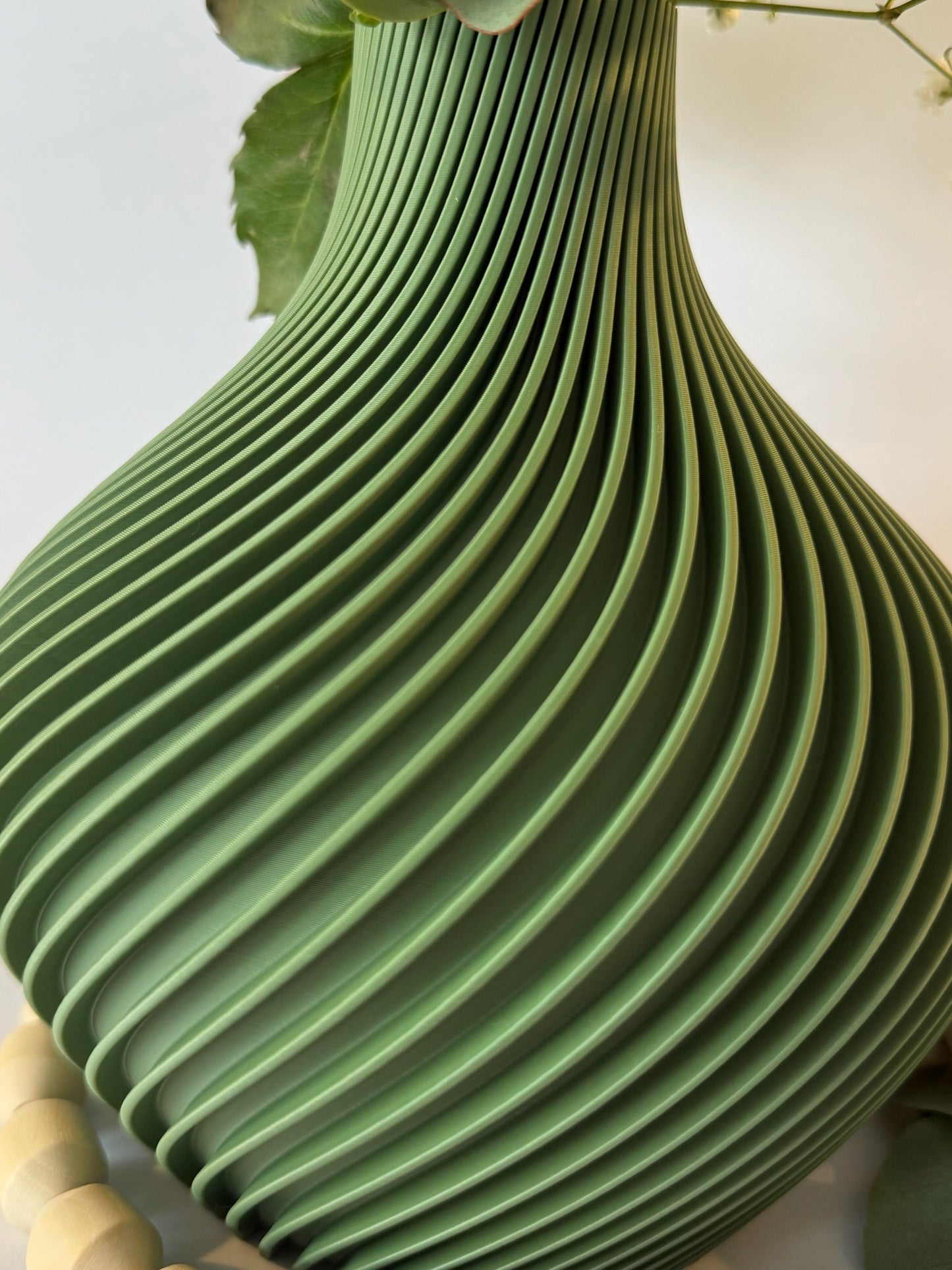 3D-Druck Vase – Skulpturales Designobjekt aus nachhaltigem PLA