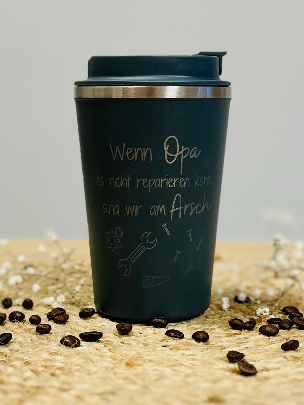 Der perfekte Thermobecher für Genießer – mit Humor & Stil! ☕🍷