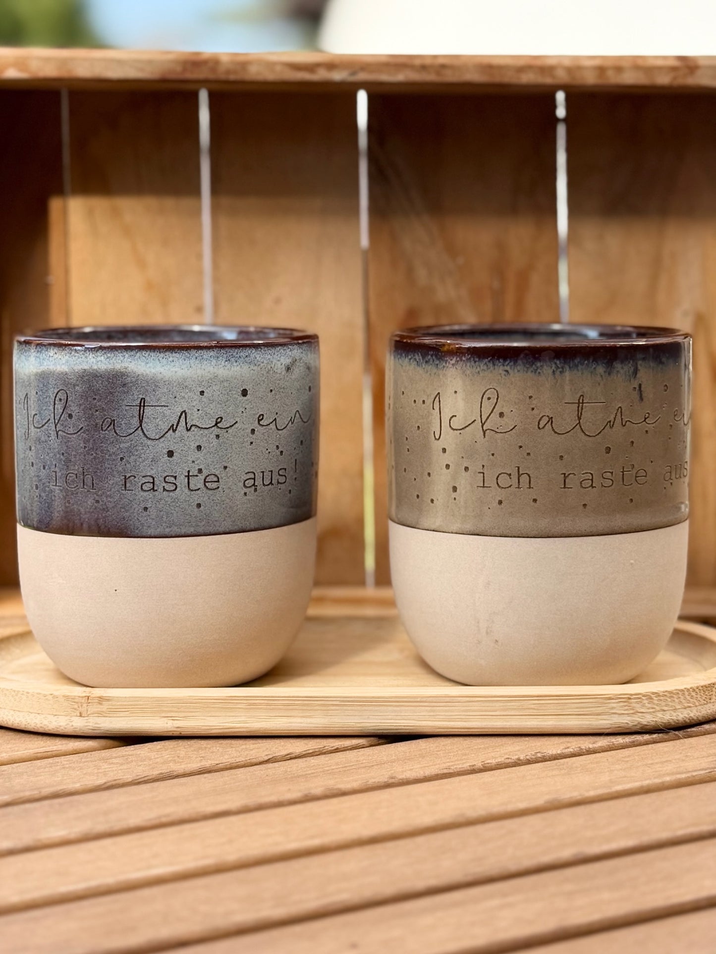 Statement-Tasse aus Keramik – witzig, frech & handveredelt