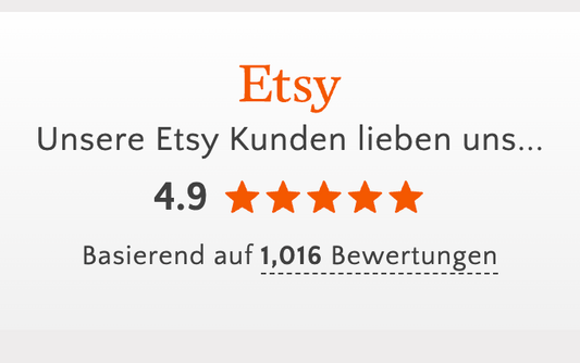 1.000 Mal Danke: Eine Reise durch 1.000 Positive Bewertungen auf Etsy