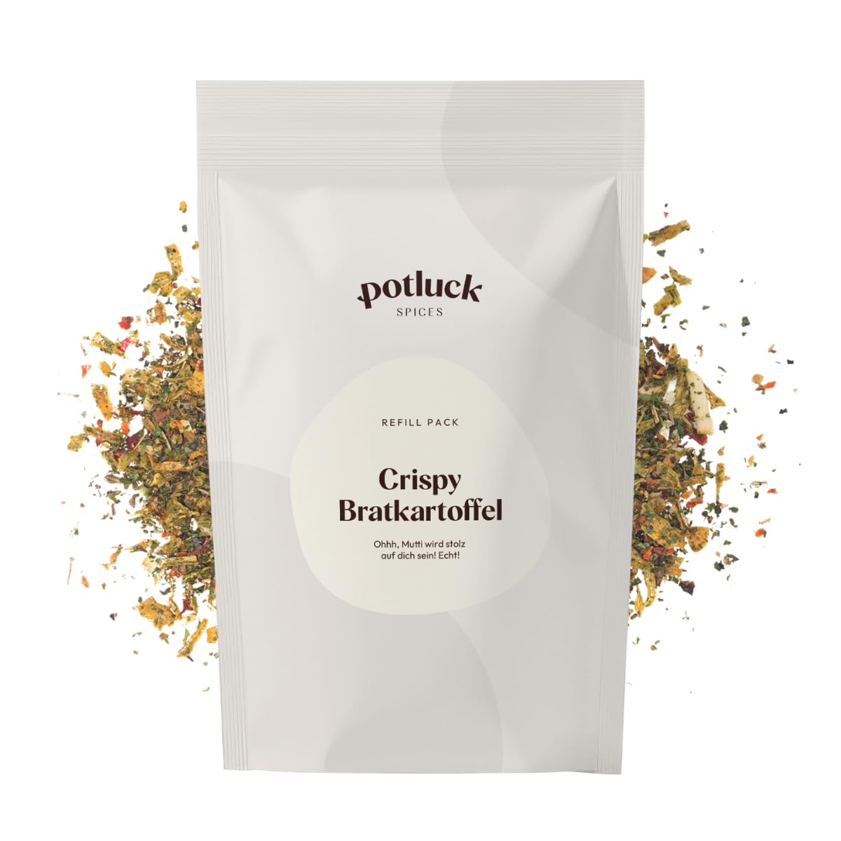Potluck Refill Crispy Bratkartoffel – Gewürzzubereitung für Bratkartoffeln Potluck