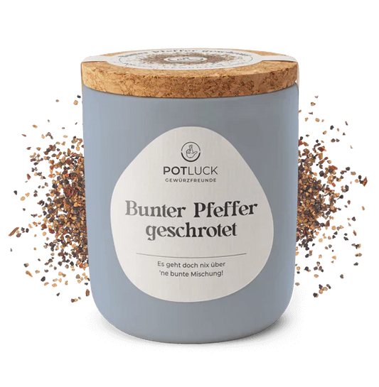 Potluck Bunter Pfeffer geschrotet 75g