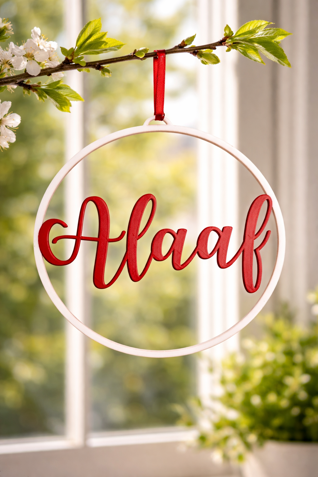 Alaaf Fensteranhänger mehrfarbig mit Öse, STL und 3MF Download