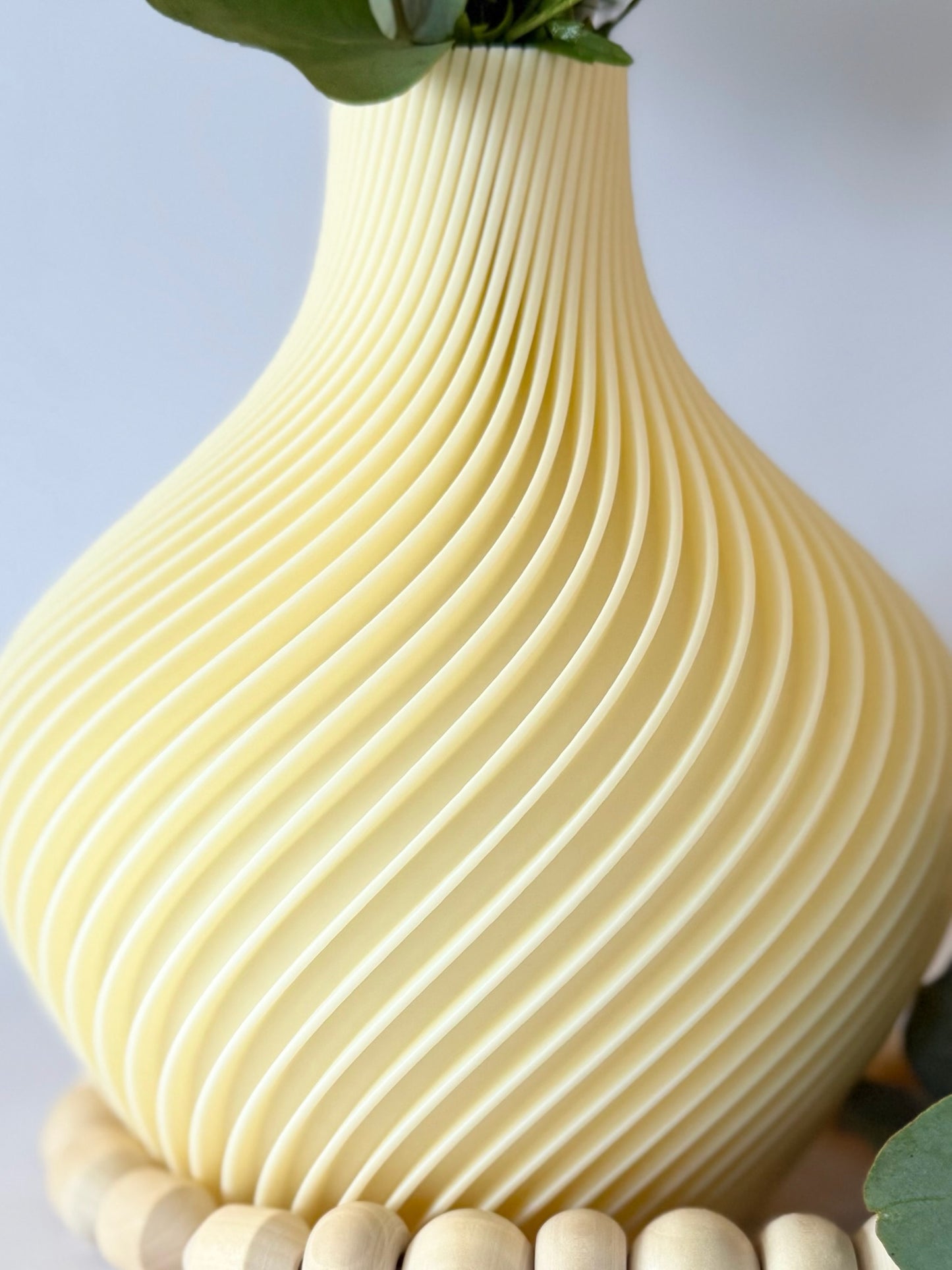3D-Druck Vase – Skulpturales Designobjekt aus nachhaltigem PLA