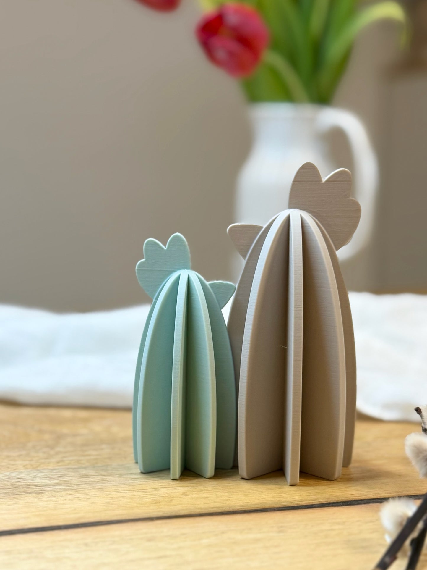 3D Druck Osterhuhn Set | Moderne Osterdeko | Hühnchen in Pastell & Bunt | Osterdekoration aus PLA