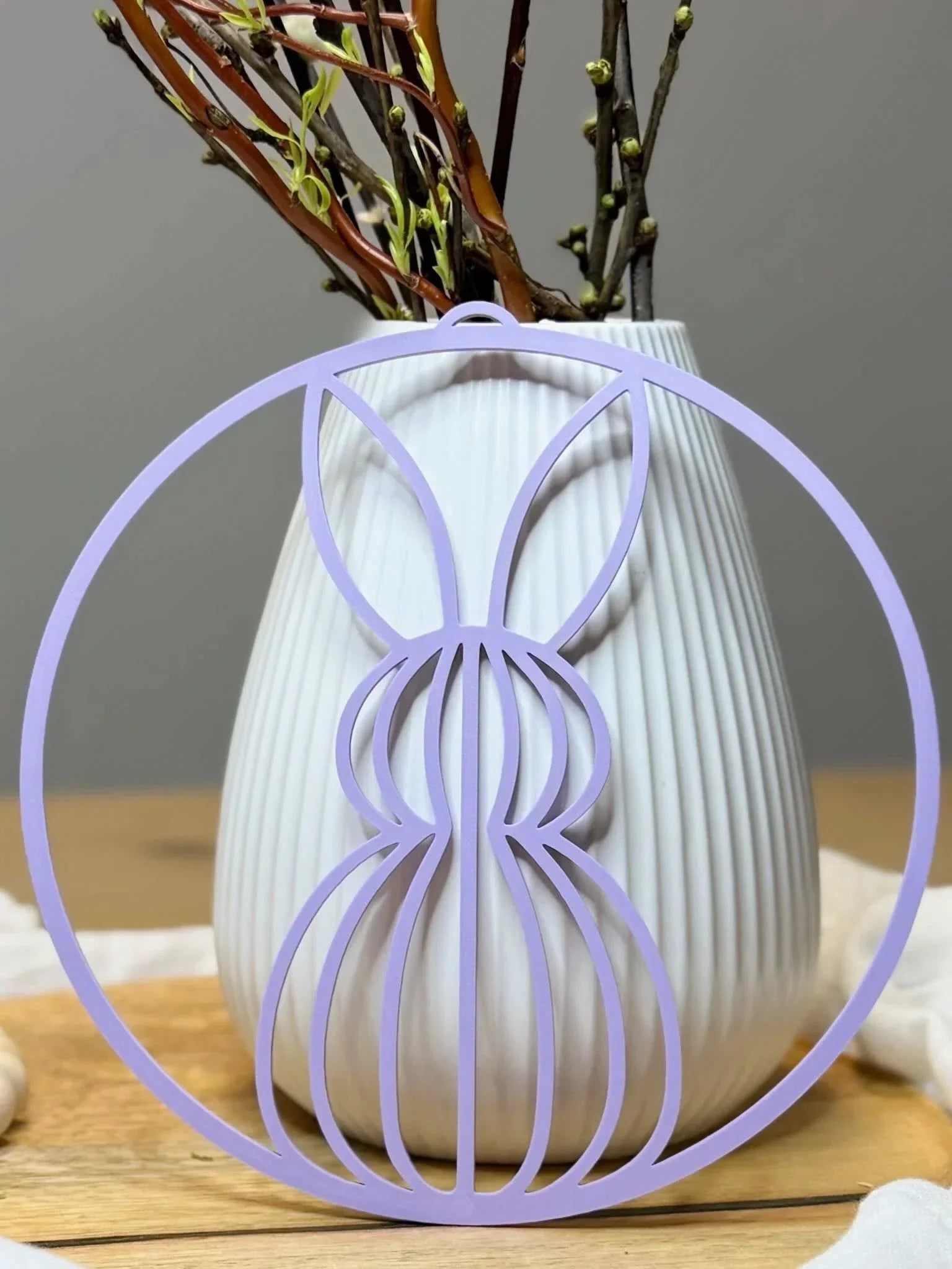 Osterhasen Ring modern | 3D Druckdatei STL & 3MF | Bambu Studio | 20 cm by Lieblingsschuppen.de