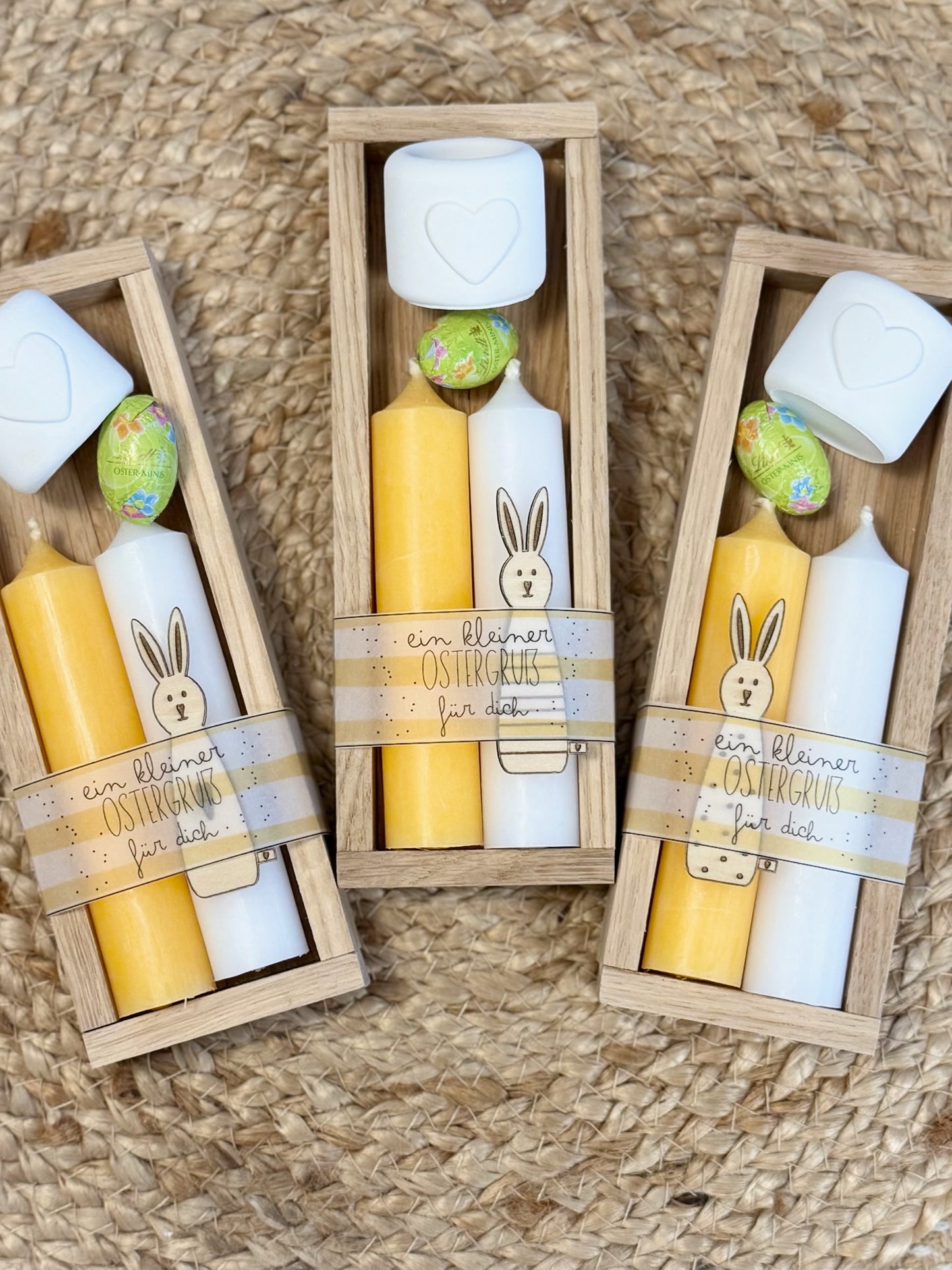 Ein kleiner Ostergruß für dich – liebevoll verpackt im Holzkästchen