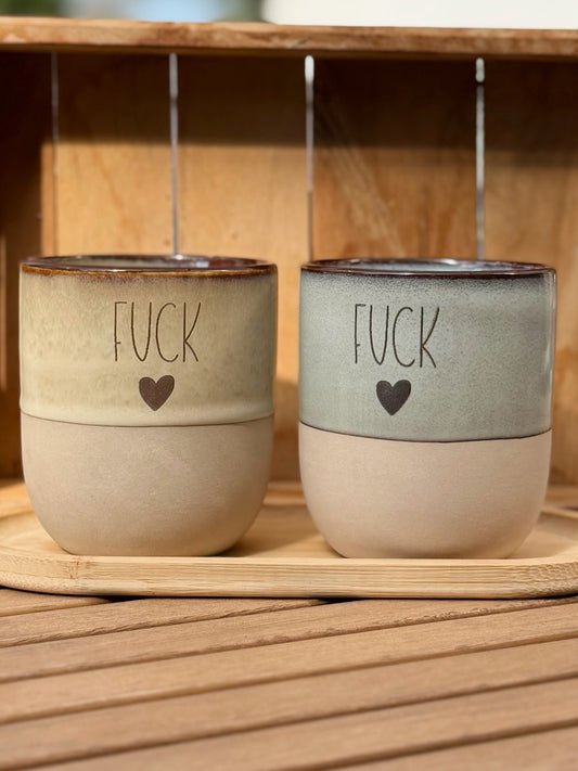 Statement-Tasse aus Keramik – witzig, frech & handveredelt