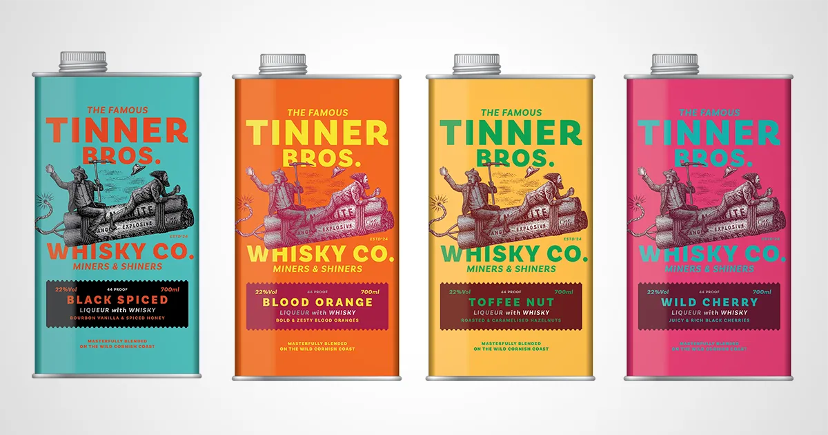 Tinner Bros. Whisky-Likör im Design-Kanister | Das perfekte Geschenk für Männer Lieblingsschuppen.de