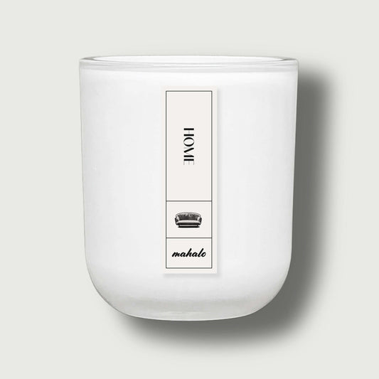 Mahalo Home Duftkerze „Home“ – Patchouli, Bergamotte & Gardenie