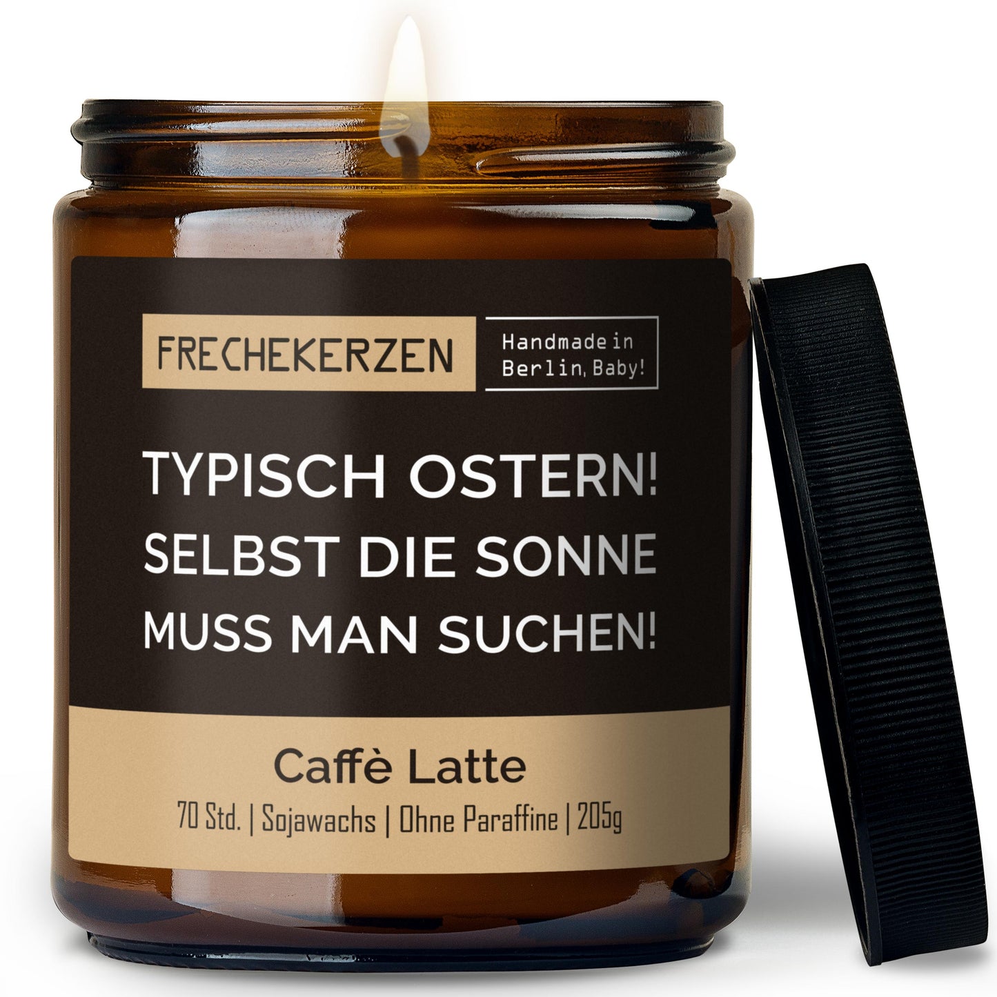 Lustige Kerze | typisch ostern! selbst die sonne muss man suchen!