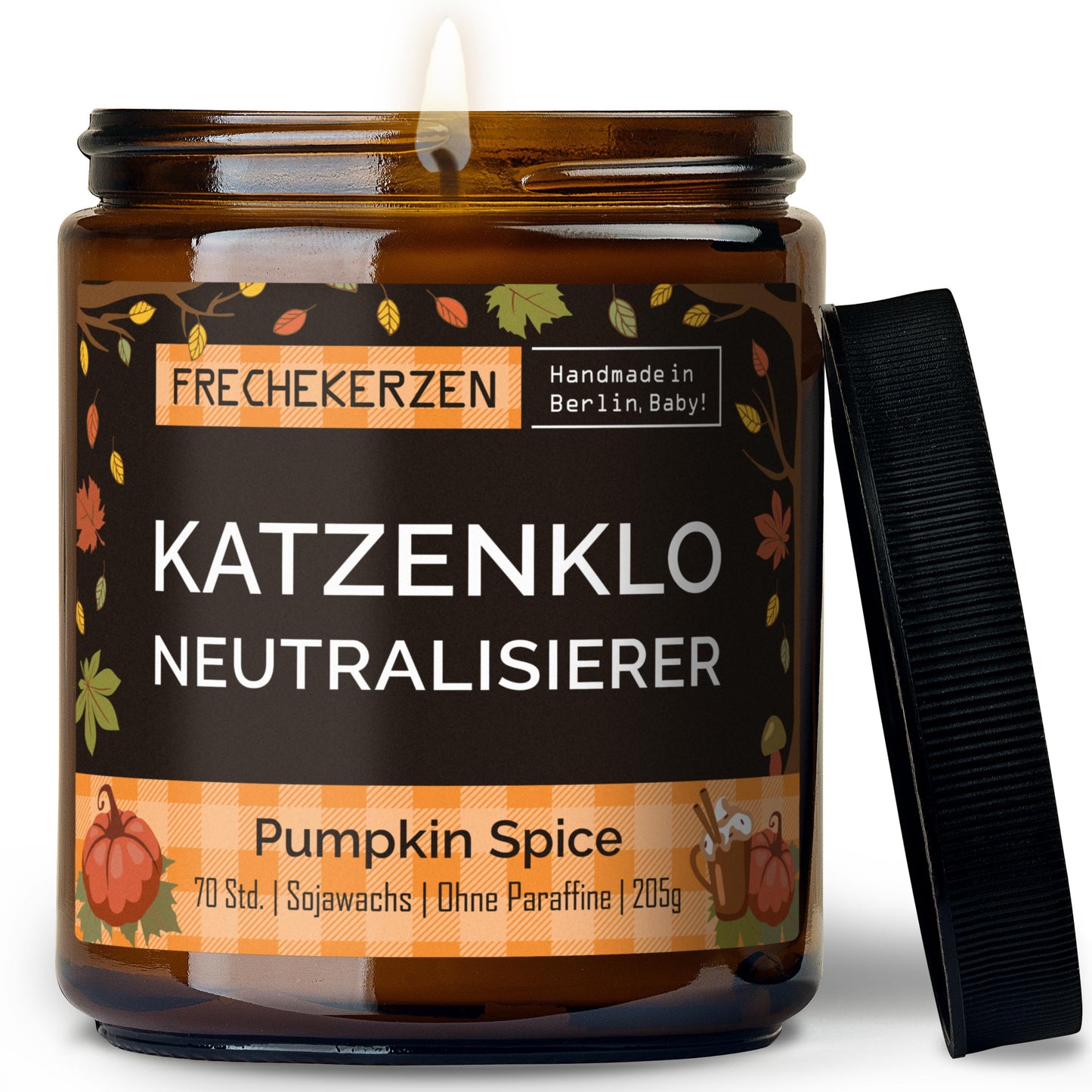 Freche Kerze | katzenklo neutralisierer