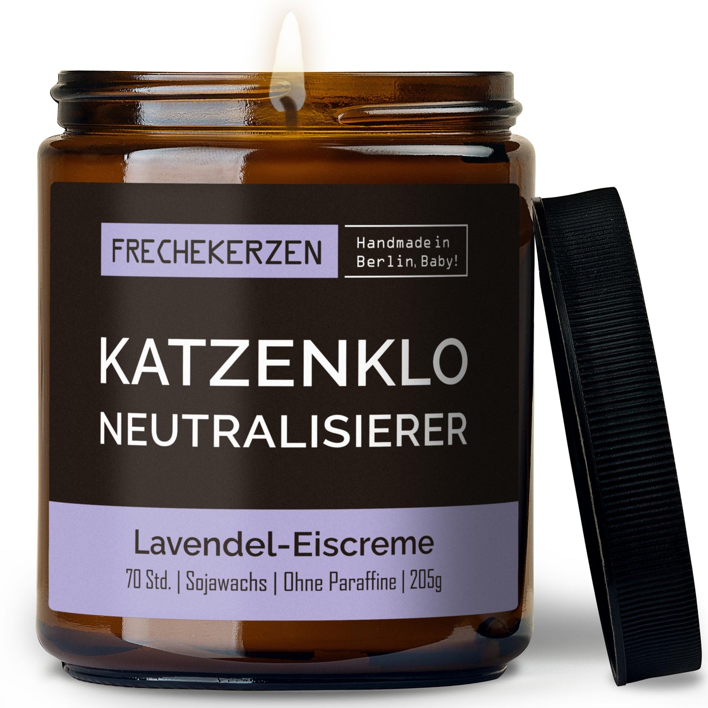Freche Kerze | katzenklo neutralisierer