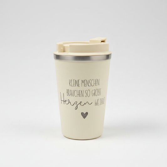 Thermobecher – Kleine Menschen
